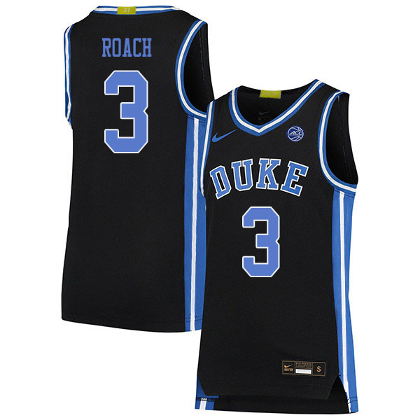 Duke Blue Devils #3 Jeremy Roach College Basketball Jerseys Sale-Black